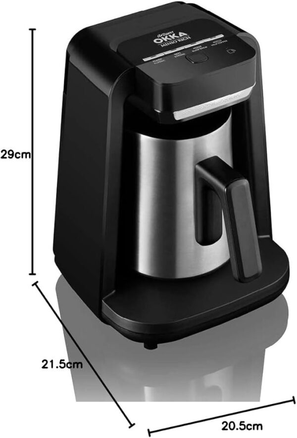 Arzum OKKA Rich Spin M Turkish Coffee Machine OK0012-Chrome