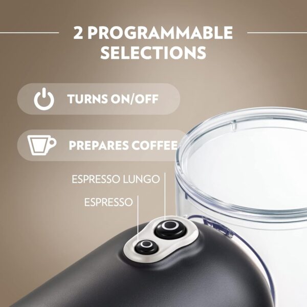 Lavazza, A Modo Mio Jolie & Milk Coffee Machine, Coffee Capsule Machine with Integrated Milk Frother and Removable Grid, Compatible with A Modo Mio Coffee Pods, 1250 W, 220–240 V, 50–60 Hz, White - Image 7