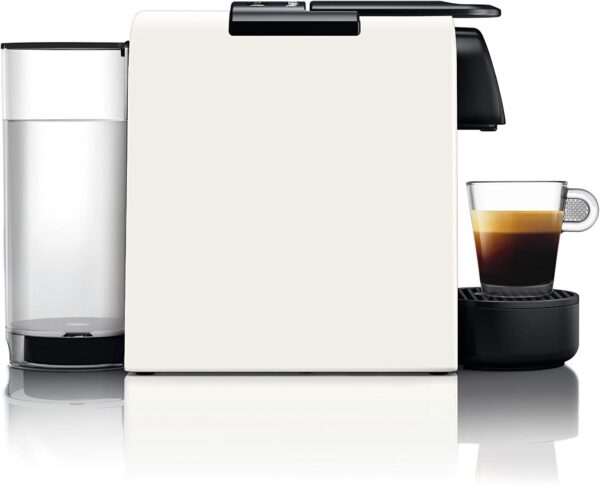 De'Longhi Nespresso Essenza Mini EN85W.SOLO, Automatic Coffee Maker, Single-Serve Capsule Coffee Machine, Welcome Set Included, Compact Design, 19 Bar Pressure, 1150W, Pure White - Image 2
