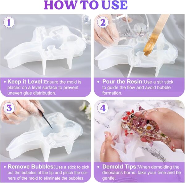 Let's Resin Large Axolotl Resin Molds Silicone, 3D Detailed Animal Silicone Molds, Flexible Effortless Demoldable Epoxy Resin Molds, Thickened Deep Epoxy Molds for Art Crafts, Gift, and Home Decor - Image 4