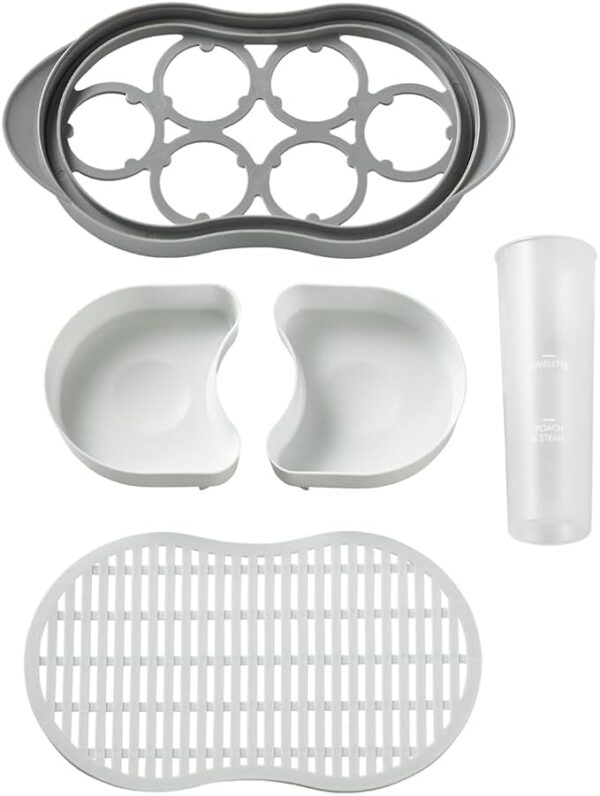 Sunbeam EC1300 Poach And Boil Egg Cooker, White