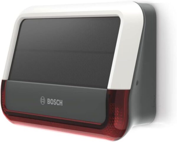 Bosch Smart Home Outdoor Siren, Wireless Alarm System, Warns by 3-Fold Alarm Audible, Visible and Via Push Notification White - Image 8