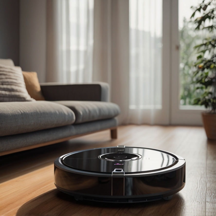 AIRROBO Robot Vacuum and Mop, 3000Pa Strong Suction Power Vacuum Mop Robot, Wi-Fi/App/Alexa, Self-Charging Robotic Vacuum for Hard Floor, Pet Hair and Low-Piled Carpet, Slim Design, Quiet