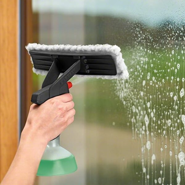 Bosch 3.6V Cordless Window & Glass Cleaner Vacuum 266 mm Streak Free with Spray Applicator & Microfibre Cloth (GlassVAC Solo Plus) - Image 6