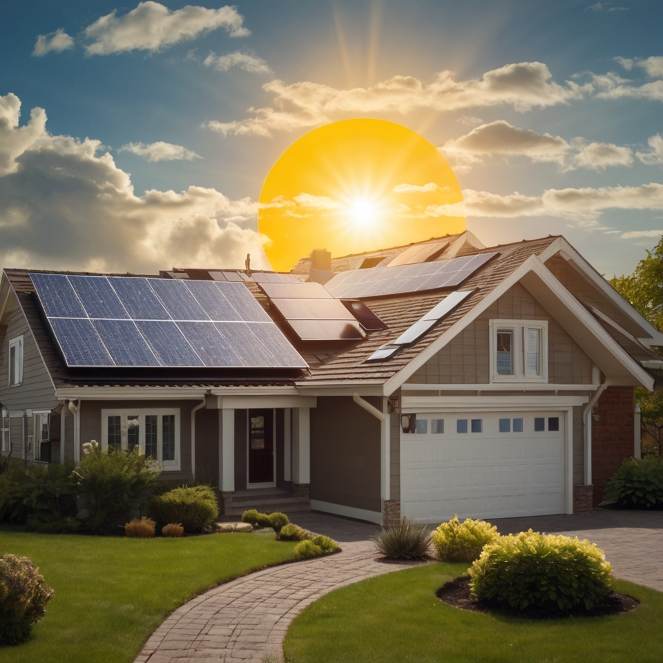 houses with solar